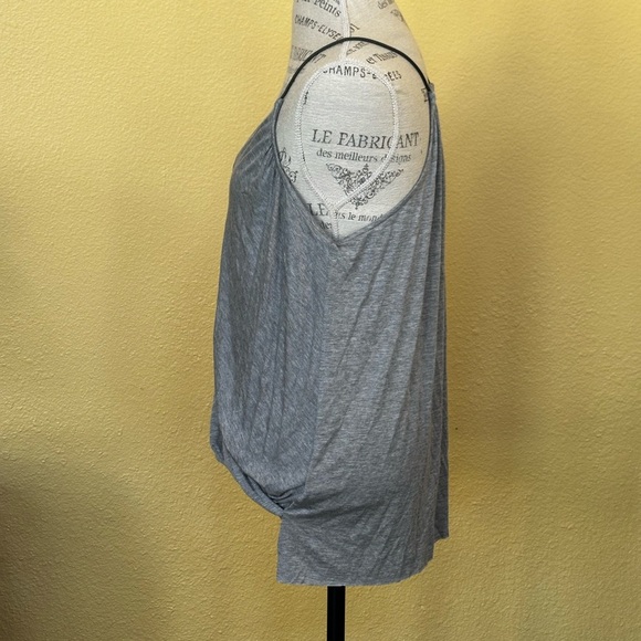 Bailey 44 “Aviator” Sleeveless Surplus Top In Heather Gray Large New With Tags! - Picture 3 of 8